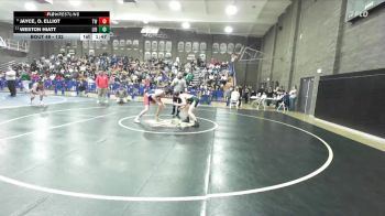 132 lbs Champ. Round 1 - Weston Hiatt, Liberty (Madera) vs Jayce, O. Elliot, Tulare Western