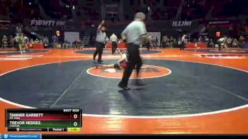 1 lbs Champ. Round 1 - Trevor Hedges, Canton vs Tanner Garrett, Mt. Zion