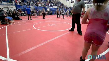 75 lbs Final - Everlie Birney, Choctaw Ironman Youth Wrestling vs Olivia Campbell, Elgin Wrestling