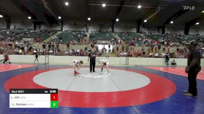 120 lbs 3rd Place - Logan Hill, Georgia vs Liam Nielsen, Morris Fitness Wrestling Club