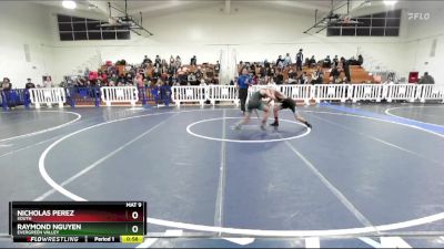 106 lbs Cons. Round 2 - Nicholas Perez, South vs Raymond Nguyen, Evergreen Valley