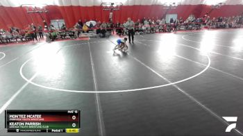 59-60 lbs Round 1 - Keaton Parrish, Lincoln Youth Wrestling Club vs Mon`Tez McAtee, Parkview Youth Wrestling