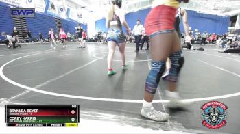 145 lbs Round 2 (4 Team) - Brynlea Beyer, Girls With Grit vs Corey Harris, Oklahoma Supergirls
