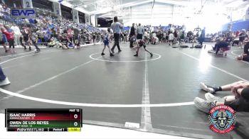 49 lbs Round 3 (4 Team) - Owen De Los Reyes, Midwest Gold vs Isaac Harris, Kansas Mayhem