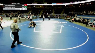 I-215 lbs Cons. Round 3 - Kerolos Gorgy, Edward R. Murrow vs Justin DePietro, Sewanhaka East