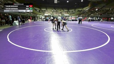 134 lbs Consolation - Caleb Mcelroy, Bakersfield vs Jacob Estrada, Monache