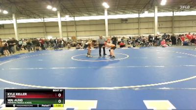 100 lbs Cons. Round 2 - Kyle Keller, Salmon vs Wai Aung, Meridian Middle School