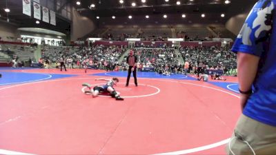 78 lbs Round 2 - Michael Ellis, Greenwood Wrestling Academy vs Rex Yates, Mighty Bluebirds Wrestling