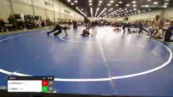 90 lbs 3rd Place - Jarius Johnson, Oklahoma Elite 9U vs Izaiah Saleh, Pomona Elite 9U