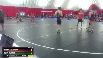 150 lbs Round 4 (6 Team) - Buffalo Athlete, Canton C-Hawks B vs John Palmer, Glenbrook South