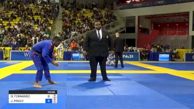 ORLANDO FERNANDO CASTILLO ANDAVI vs JOAO PAULO GONCALVES NETO 2019 World Jiu-Jitsu IBJJF Championship