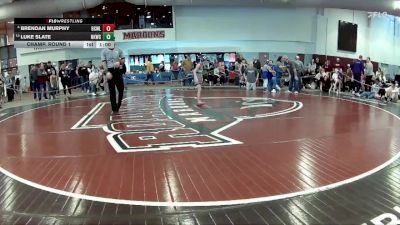 63 lbs Champ. Round 1 - Luke Slate, New Kent Wrestling Club vs Brendan Murphy, River City Wrestling LLC