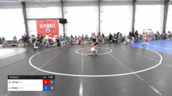 25 kg Prelims - Aniyah Ierley, Lancaster Alliance Women's Wrestling vs Jessica Dean, Wrestle Like A Girl 2