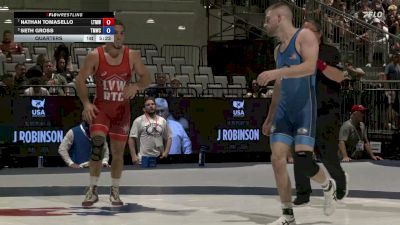 61 kg Quarters - Nathan Tomasello, LVWRTC/ Titan Mercury Wrestling Club vs Seth Gross, Titan Mercury Wrestling Club