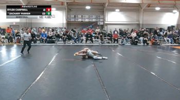 133 lbs Semifinal - Rylen Campbell, Ashland vs Zachary Parker, Glenville State
