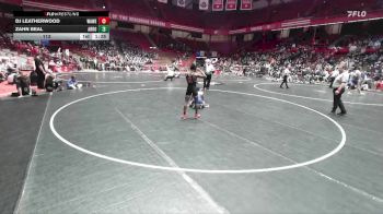 113 lbs D1 - Quarter-finals (fri 5:30 P.m.) - DJ Leatherwood, Waukesha West vs Zahn Beal, Arrowhead