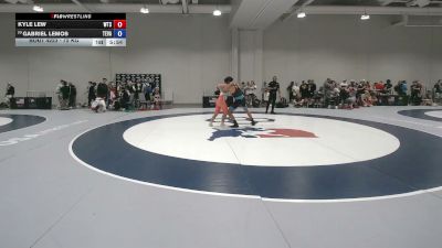 72 kg Cons. Rd Of 32 - Kyle Lew, WAR Training Center vs Gabriel Lemos, Temecula Valley