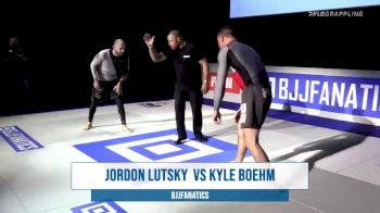 Kyle Boehm vs Jordon Lutsky BJJ Fanatics Submission Only Grand Prix