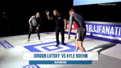 Kyle Boehm vs Jordon Lutsky BJJ Fanatics Submission Only Grand Prix