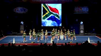 South Africa National Cheerleading Team (South Africa) [2019 L5 International Open Global All Girl Finals] 2019 The Cheerleading Worlds