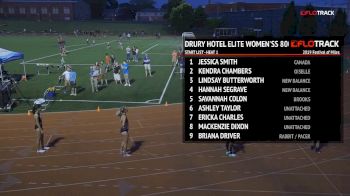 Drury Hotel Elite Women's 800m - Butterworth 2:02