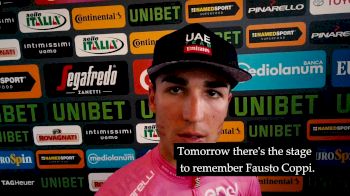 Pink Jersey On Coppi: 'For Italians, He's a Legend'