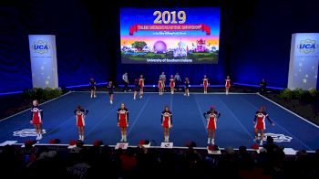 University of Southern Indiana [2019 All Girl Division I Semis] UCA & UDA College Cheerleading and Dance Team National Championship