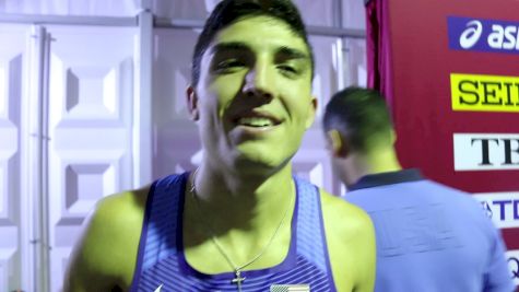 Bryce Hoppel Expects To Run Semi Like A Final In 800m