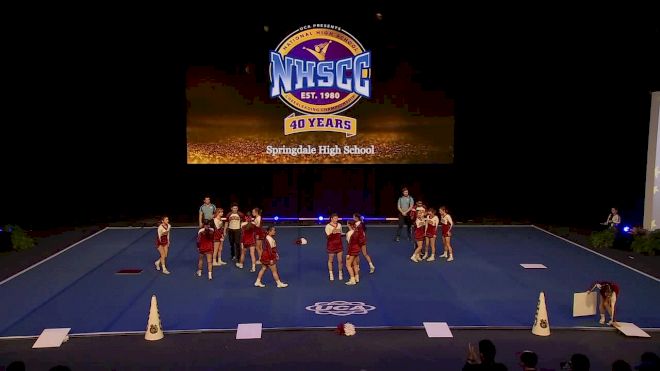Springdale High School [2020 Small Coed Non Tumbling Semis] 2020 UCA National High School Cheerleading Championship