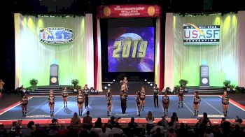 Cheer Extreme - Raleigh - Cougar Coed [2019 L5 Senior Open Small Coed Finals] 2019 The Cheerleading Worlds