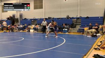 149 lbs Round 2 (8 Team) - Darik Soucia, Onondaga CC vs Jonah Lugo, Nassau CC