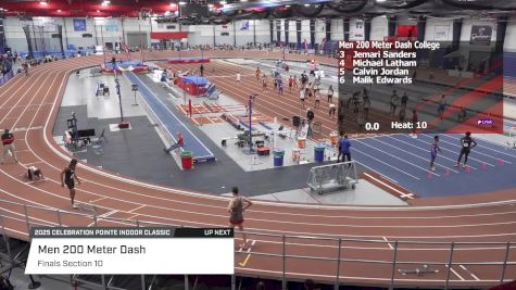 Men's 200m, Finals 10