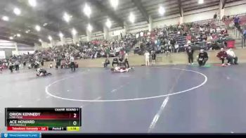 141 lbs Champ. Round 1 - Ace Howard, Taylorsville vs Orion Kennedy, Lone Peak