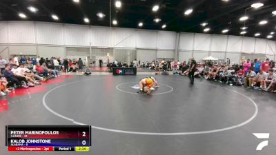 195 lbs Round 1 (16 Team) - Peter Marinopoulos, Illinois vs Kalob Johnstone, Alabama