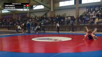 106 lbs Quarterfinal - Fred Padilla, Cheyenne East vs Eylan Puente, Cheyenne East
