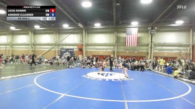 54 kg Rr Rnd 2 - Lucia Ranieri, Cordoba Trained - GHSE vs Addison Claassen, Silent Victory - GHSE