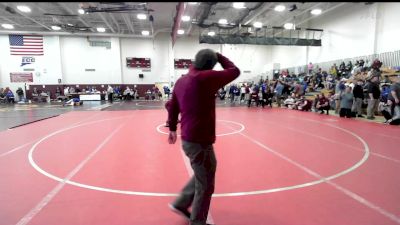 138 lbs Consolation - Amani Samuel, Killingly vs John Maroney, St Joseph