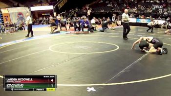 138 Class 4 lbs Cons. Round 2 - Landen Mcdowell, Park Hill South vs Evan Gatlin, Raymore-Peculiar