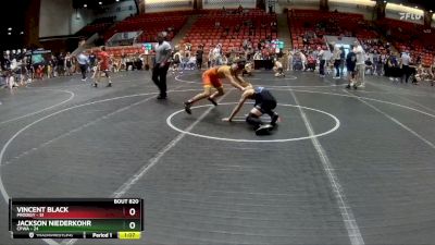 110 lbs Semifinal - Vincent Black, Prodigy vs Jackson Niederkohr, CPWA