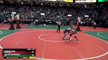 138 lbs Champ. Round 2 - Colton Reynolds, SEC1 vs Jordan Neal, Unattached
