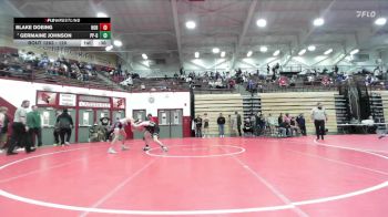 120 lbs Champ. Round 3 - Germaine Johnson, Purdue Polytechnic - Downtown vs Blake Doeing, Hobart