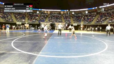 82 lbs Round Of 16 - Dj Towler, Aliquippa vs Beckett Ault, South Western