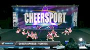 Cheer Xpress - Vortex [2022 L1.1 Junior - PREP Day 1] 2022 CHEERSPORT Council Bluffs Classic