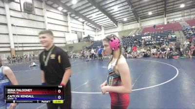 106 lbs Placement Matches (8 Team) - HAILEY WORDEN, Nevada vs Kyra McMahon, Idaho