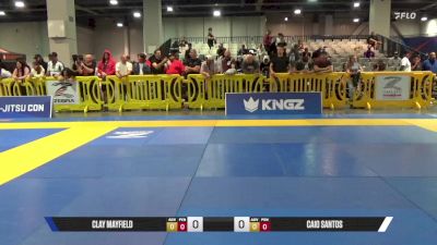 CLAY MAYFIELD vs CAIO SANTOS 2025 American National IBJJF Jiu-Jitsu Open Championship