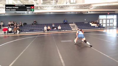 130 lbs Round 1 - Abygail Flores, Columbus vs Emma Jones, Wahoo