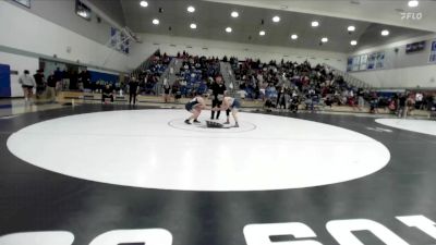 138 lbs Cons. Round 3 - Maci Stemmons, Menlo College vs Elizabeth Tierney, Cerritos College