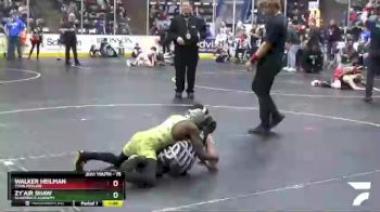 75 lbs Champ. Round 1 - Zy`Air Shaw, Silverback Academy vs Walker Heilman, Titan Pipeline