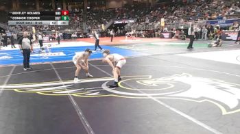 Cons. Semi - Connor Cooper, Omaha Skutt Catholic vs Bentley Holmes, Mount Michael Benedictine