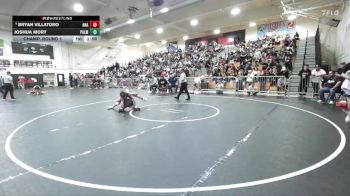 132 lbs Champ. Round 1 - Joshua Mort, Palmdale vs Bryan Villatoro, Anaheim